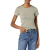 image:imageAmazon Essentials Womens SlimFit ShortSleeve Crewneck TShirt Pack of 2BlackSage Green