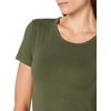 image:imageAmazon Essentials Womens SlimFit ShortSleeve Crewneck TShirt Pack of 2Dark OliveBlack