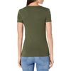 image:imageAmazon Essentials Womens SlimFit ShortSleeve Crewneck TShirt Pack of 2Dark OliveBlack