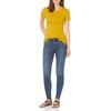 image:imageAmazon Essentials Womens SlimFit ShortSleeve Crewneck TShirt Pack of 2GoldOlive