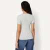image:imageAmazon Essentials Womens SlimFit ShortSleeve Crewneck TShirt Pack of 2Light BlueLight Grey Heather