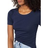 image:imageAmazon Essentials Womens SlimFit ShortSleeve Crewneck TShirt Pack of 2Navy