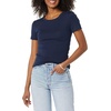 image:imageAmazon Essentials Womens SlimFit ShortSleeve Crewneck TShirt Pack of 2Navy