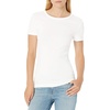 image:imageAmazon Essentials Womens SlimFit ShortSleeve Crewneck TShirt Pack of 2White