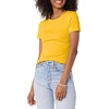 image:imageAmazon Essentials Womens SlimFit ShortSleeve Crewneck TShirt Pack of 2WhiteGold