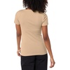 image:imageAmazon Essentials Womens SlimFit ShortSleeve Crewneck TShirt Pack of 2WhiteLight Camel