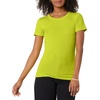image:imageAmazon Essentials Womens SlimFit ShortSleeve Crewneck TShirt Pack of 2WhiteLime Green