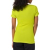 image:imageAmazon Essentials Womens SlimFit ShortSleeve Crewneck TShirt Pack of 2WhiteLime Green