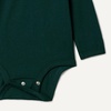image:imageAmazon Essentials x Sofia Grainge Unisex Babies Long Sleeve Crew Neck BodysuitDark GreenSheepStripe