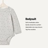 image:imageAmazon Essentials x Sofia Grainge Unisex Babies Long Sleeve Crew Neck BodysuitDark GreenSheepStripe
