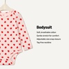 image:imageAmazon Essentials x Sofia Grainge Unisex Babies Long Sleeve Crew Neck BodysuitIvoryRedApple Hearts