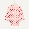 image:imageAmazon Essentials x Sofia Grainge Unisex Babies Long Sleeve Crew Neck BodysuitIvoryRedApple Hearts