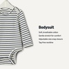 image:imageAmazon Essentials x Sofia Grainge Unisex Babies Long Sleeve Crew Neck BodysuitLight BlueBunniesStripe