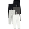 Black/Grey Heather/White