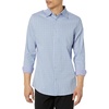 Blue White Grid Check