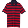 Red/Navy Rugby Stripe