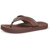image:imageAmazon Essentials Unisex Kids Thong Flip Flop for Boys and GirlsBrown