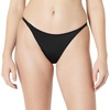 image:imageAmazon Essentials Womens NoTie String Swim Bikini BottomWashed Black