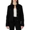 image:imageAmazon Essentials Womens RegularFit Denim Trucker JacketBlack