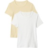 Pastel Yellow/White
