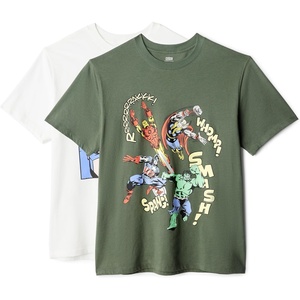 image:imageAmazon Essentials Disney Mens Cotton RegularFit ShortSleeve Crewneck TShirtAvengers Assemble