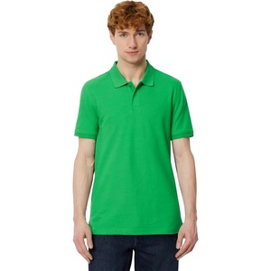 image:imageAmazon Essentials Mens SlimFit ShortSleeve Cotton Pique Polo ShirtBright Emerald Green