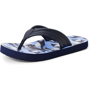 image:imageAmazon Essentials Unisex Kids Thong Flip Flop for Boys and GirlsNavy Sharks