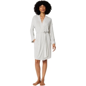 image:imageAmazon Essentials Womens Long Sleeve Robe ModalBlend BathrobeLight Grey Heather