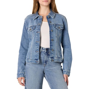 image:imageAmazon Essentials Womens RegularFit Denim Trucker JacketAuthentic Medium Wash