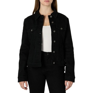 image:imageAmazon Essentials Womens RegularFit Denim Trucker JacketBlack