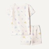 image:imageAmazon Essentials Disney Unisex Toddlers and Babies Short Sleeve Pajama SetPink Princess Icons