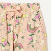 image:imageAmazon Essentials Girls and Toddlers Cotton PullOn Shorts Breathable Stretchy with DrawstringMauveApplesUnicorn