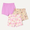 image:imageAmazon Essentials Girls and Toddlers Cotton PullOn Shorts Breathable Stretchy with DrawstringMauveApplesUnicorn