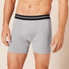image:imageAmazon Essentials Mens Breathable Cotton Boxer Briefs TagFree Pack of 5BlackCharcoalGrey