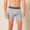 image:imageAmazon Essentials Mens Breathable Cotton Boxer Briefs TagFree Pack of 5BlackCharcoalGrey Heather