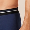 image:imageAmazon Essentials Mens Breathable Cotton Boxer Briefs TagFree Pack of 5CharcoalDark BlueDark Navy
