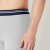 image:imageAmazon Essentials Mens Breathable Cotton Boxer Briefs TagFree Pack of 5Light Grey Heather