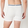 image:imageAmazon Essentials Mens Breathable Cotton Boxer Briefs TagFree Pack of 5White