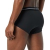 image:imageAmazon Essentials Mens Breathable Ribbed Knit Briefs with Elasticized Waistband MultipacksBlack