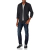 image:imageAmazon Essentials Mens RegularFit LongSleeve Casual Poplin Shirt Button Front Business Casual CollaredBlack