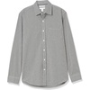 image:imageAmazon Essentials Mens RegularFit LongSleeve Casual Poplin Shirt Button Front Business Casual CollaredBlack Gingham
