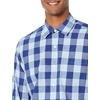 image:imageAmazon Essentials Mens RegularFit LongSleeve Casual Poplin Shirt Button Front Business Casual CollaredBlue Buffalo