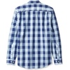 image:imageAmazon Essentials Mens RegularFit LongSleeve Casual Poplin Shirt Button Front Business Casual CollaredBlue Buffalo Check