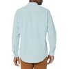 image:imageAmazon Essentials Mens RegularFit LongSleeve Casual Poplin Shirt Button Front Business Casual CollaredBlue Green Checked