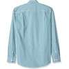 image:imageAmazon Essentials Mens RegularFit LongSleeve Casual Poplin Shirt Button Front Business Casual CollaredBlue Green Gingham