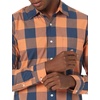 image:imageAmazon Essentials Mens RegularFit LongSleeve Casual Poplin Shirt Button Front Business Casual CollaredBlue Orange Buffalo