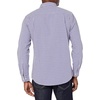 image:imageAmazon Essentials Mens RegularFit LongSleeve Casual Poplin Shirt Button Front Business Casual CollaredBlue Purple Gingham
