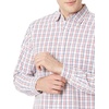 image:imageAmazon Essentials Mens RegularFit LongSleeve Casual Poplin Shirt Button Front Business Casual CollaredBlue Red White Check Plaid