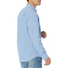 image:imageAmazon Essentials Mens RegularFit LongSleeve Casual Poplin Shirt Button Front Business Casual CollaredBlue White Stripe