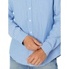 image:imageAmazon Essentials Mens RegularFit LongSleeve Casual Poplin Shirt Button Front Business Casual CollaredBlue White Stripe